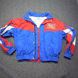 Vintage Racing‎ Jacket Rod And Custom Mens Small Red Blue Americruise 1998 Tour